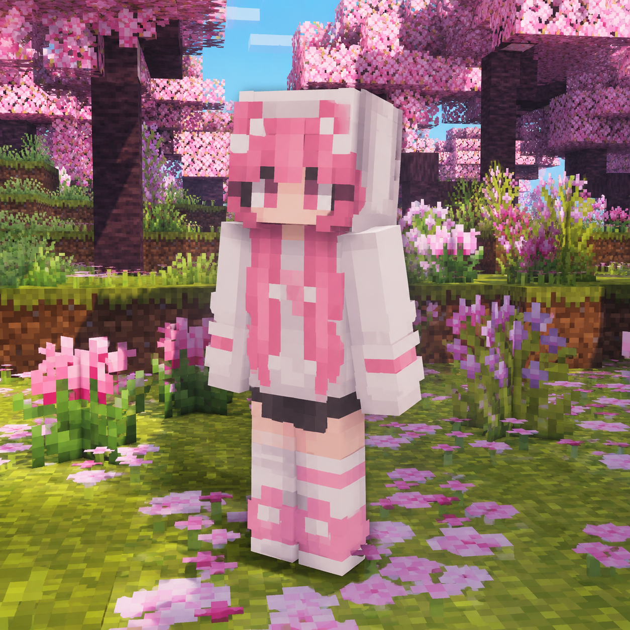 AI Minecraft Skin Generator Pastell-Demo